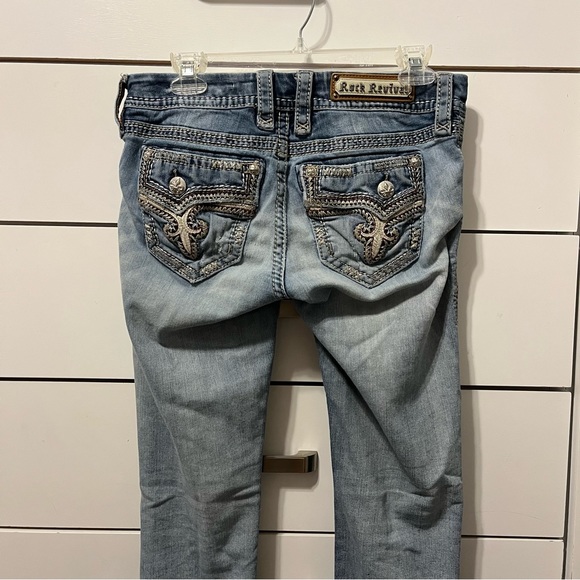 Rock Revival Y2K Low Rise Flare Jeans - Picture 3 of 8